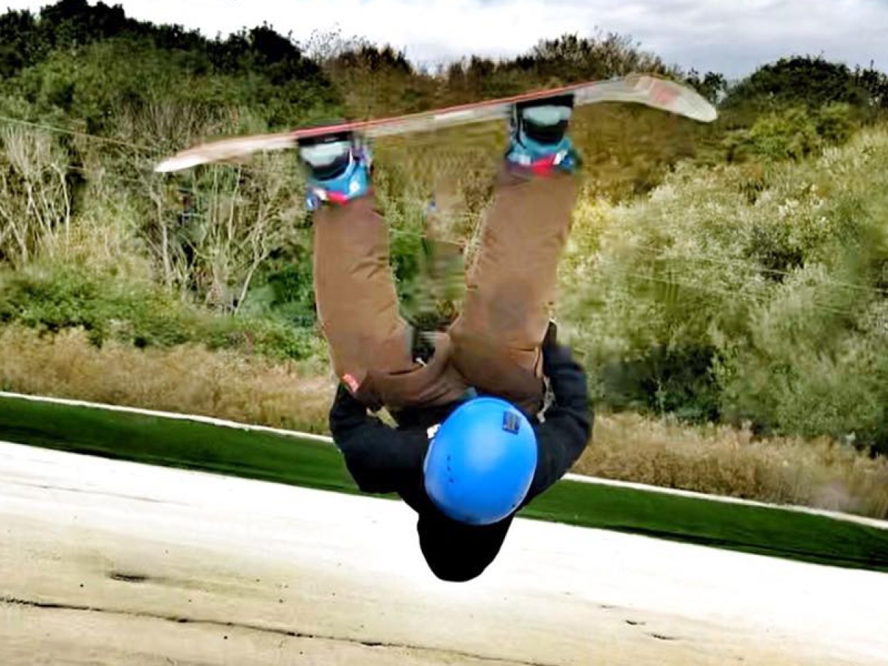 Snowboarding Knockhatch Ski Centre